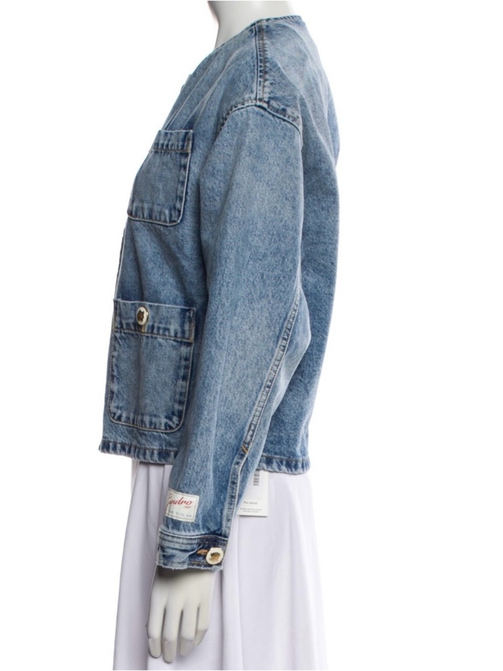 Sandro Denim Jean Jacket - Picture 2 of 8